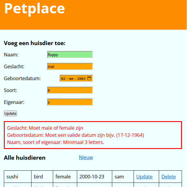 pets app 2